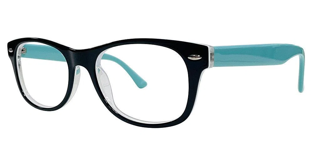 Daisy Fuentes DFLDahlia Eyeglasses - Teal - view 5